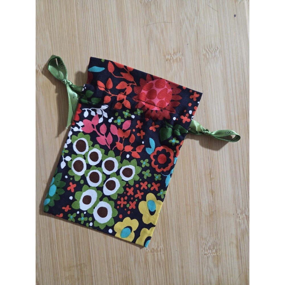 Brighton Drawstring Fabric Jewelry Pouch  Gift Bag Hearts 4 Bags + 2 Heart Tin - Picture 4 of 7